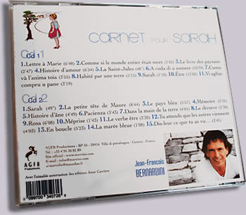 Cqrnet pour Sarah - Lecture par Jean Fran&ccedil;ois Bernardini