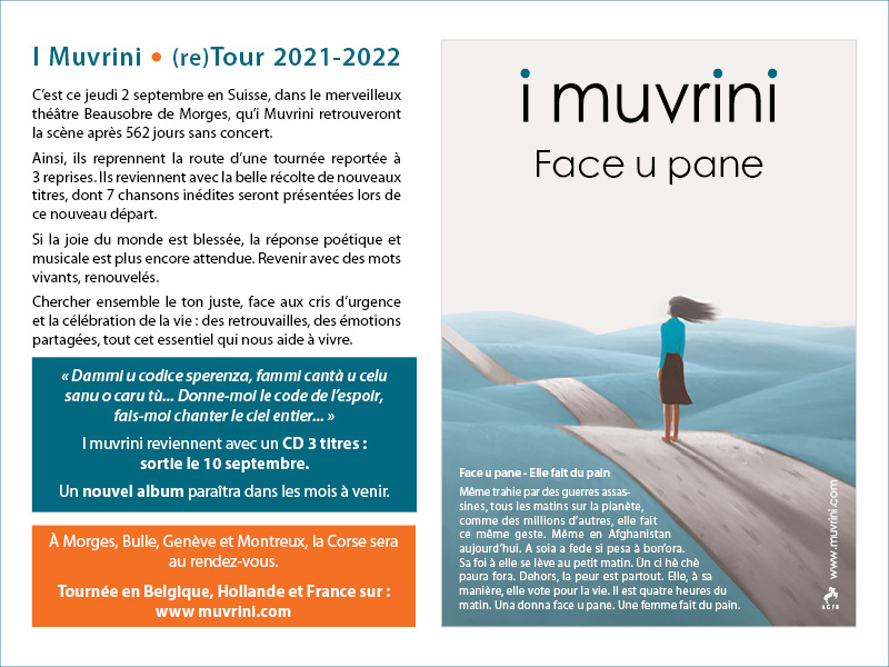 I muvrini (re)tour 2021-2022