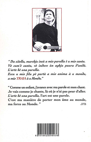 Jean-Fran&ccedil;ois Bernardini, cahier de textes