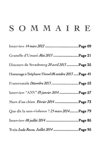 Jean-Fran&ccedil;ois Bernardini, cahier de textes